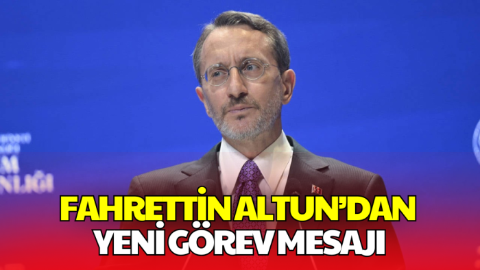 Fahrettin Altun'dan TİHEK Başkanlığı Sonrası İlk Mesaj: Şükranlarımı Sunuyorum